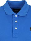 Lyle and Scott Blauw Polo Product / Detail