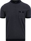 Blue Industry T-skjorte Stripe Marinblå KBIS23-M30 navy