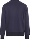 Gant Sweater Embossed Logo Navy Product / Achterkant