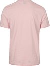 BOSS T-shirt Tales Lichtroze Product / Achterkant
