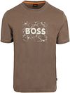 BOSS T-shirt Logo Braun 50539186-294 kaufen | Suitable