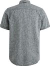 Camisa de manga corta Vanguard de lino en antracita Product / Achterkant