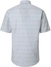 CASAMODA Short Sleeves Freizeithemd Dots Blau Product / Achterkant