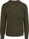 Anerkjendt Sweater Sune uldblanding Melange Grøn Product / Achterkant