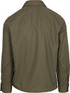 Marc O'Polo Overshirt Linnen Blend Olijfgroen Product / Achterkant