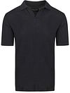 Marc O'Polo Poloshirt Riva Linen Blend Marineblå M23209153026-898