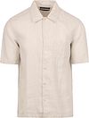 Marc O'Polo Skjorta Kortärmad Linne Beige 424742841050-161