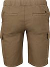No Excess Khaki Short Stretch Cargo Product / Achterkant