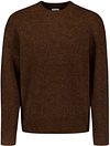 No Excess Trui Bouclé Melange Bruin 33210808-042 kopen | Suitable