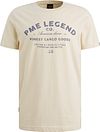 PME Legend Camiseta Blanco roto PTSS2602560-7013