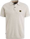 PME Legend Poloshirt Strikket Ecru PPSS2502853-910