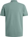 PME Legend Poloshirt Trackway Cameo Blauw Product / Achterkant