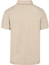 Profuomo Polo Shirt Luxury Knitted Beige Product / Achterkant