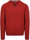 Steppin' Out Pullover V-Ausschnitt Lammwolle Rot PU-V-LMBS-100P-SO-25.07 Red Chili kaufen | Suitable