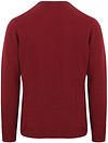 Suitable Lammwolle Pullover V-Ausschnitt Bordeaux Product / Achterkant