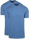 Køb Suitable Obra T-shirt Høj Rundhals Mid Blå 2-Pack 60-2 Obra Mid Blue | Suitable