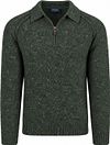 Suitable Polo Zip Pull Tweed Mörkgrön PU-RSP-POLZ-26.01 köp | Suitable