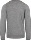 Suitable Pullover V-Ausschnitt Wolle Grau Product / Achterkant