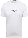 Fred Perry T-shirt Bianco M4580-100 