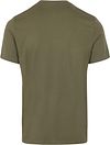 T-Shirt Fred Perry M4580 verde oliva Product / Achterkant