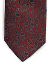 Suitable Cravate Soie Bordeaux Paisley Product / Detail