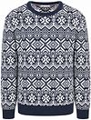 Tommy Hilfiger Fairisle Genser Navy-print MW0MW44815-DW5 kjøp | Suitable