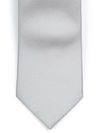 Suitable Silk Tie Silver