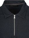 Marc O'Polo Longsleeve Half-Zip Polo Shirt Navy