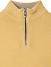 Casa Moda Halfzip Pullover Structure Melange Gelb