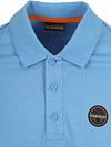 Napapijri E-Badge Polo Mid Blå