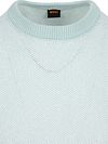 BOSS Knitted T-shirt Kantonio Aqua