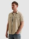 PME Legend Short Sleeve Shirt Beige