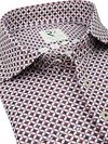 R2 Shirt Knitted Sorona Print Mauve