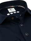 R2 Shirt Knitted Dobby Navy