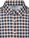 Desoto Shirt Checks Brown Navy