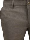 Alberto Lou Chino Flannel Herringbone Brown