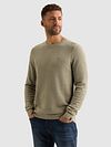 PME Legend Structure Pullover Melange Stone Green