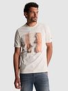Cast Iron T-shirt Print White Down