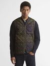 Barbour Icons Zip-In Quilted Liner Classic Tartan