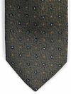 Suitable Tie Silk Small Paisley Olive Product / Detail