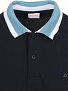 Sun68 Poloshirt Multistripes Collar Navy  Product / Detail