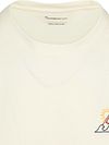 KnowledgeCotton Apparel T-shirt White  Chest Print Product / Detail