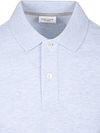 Profuomo Piqué Polo Shirt Melange Light Blue Product / Detail