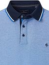 CASAMODA Polo Shirt Piqué Contrast Blue Product / Detail