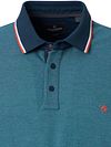 CASAMODA Polo Piqué Contrast Petrol Product / Detail