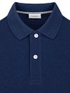 Profuomo Piqué Poloshirt Melange Indigo Product / Detail