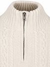 Superdry Half Zip Pullover Jacob Cable Ecru Product / Detail