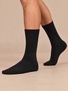 Suitable Merino Socken Schwarz 6-Pack Model / Voorkant