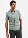 No Excess Short Sleeve Jersey Hemd Druck Grün Model / Voorkant