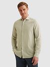 Vanguard Shirt Linen Blend Light Green Model / Voorkant